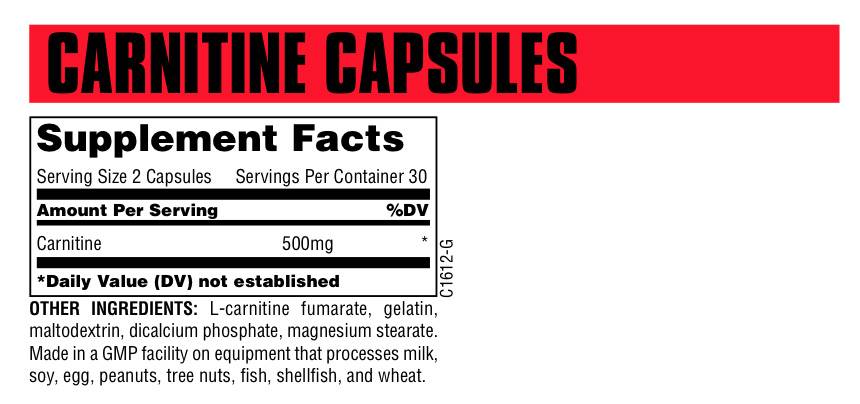 L-Carnitine Capsule 60 capsule