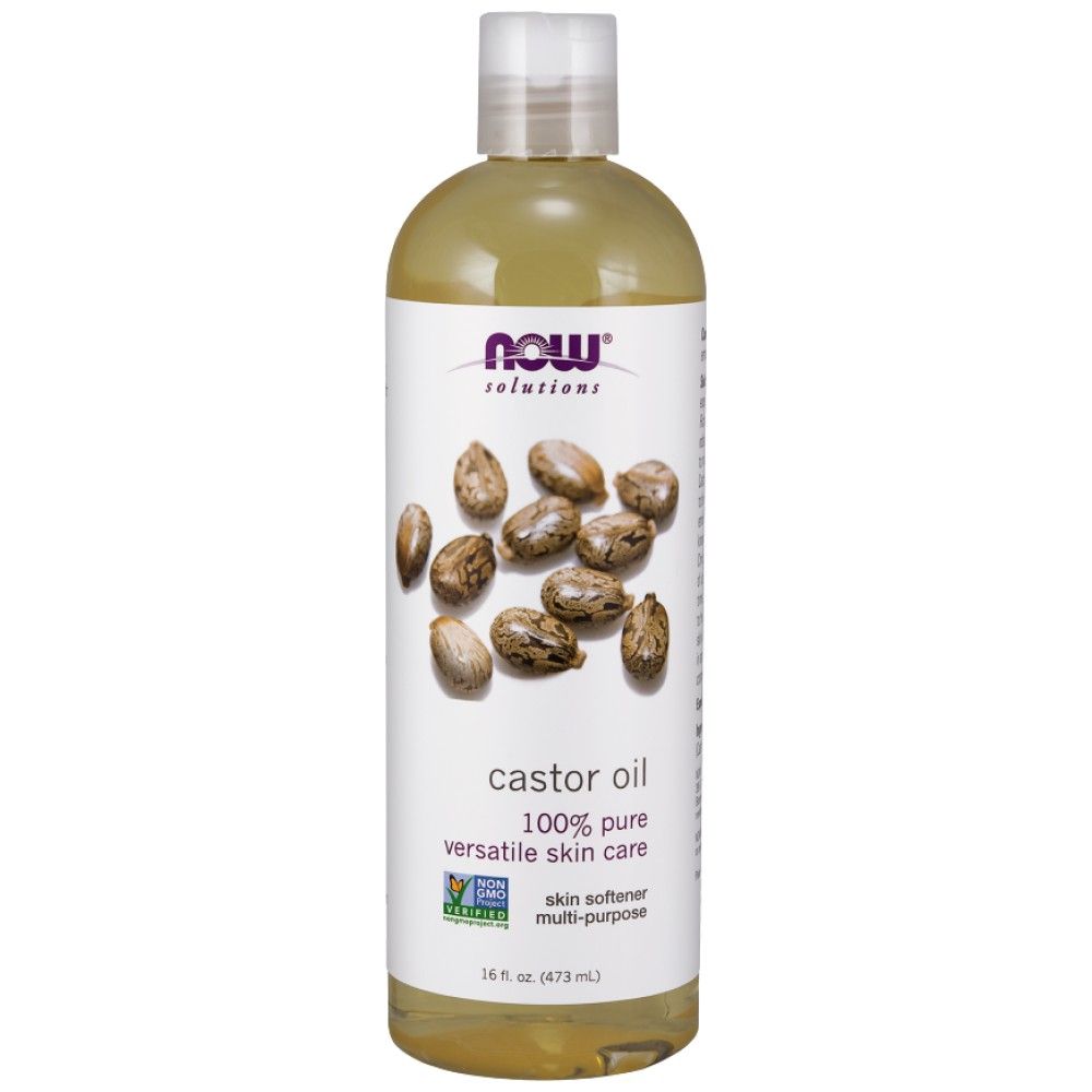 Ulei de ricin | Îngrijirea tenului 100% pură și versatilă - 473 ml