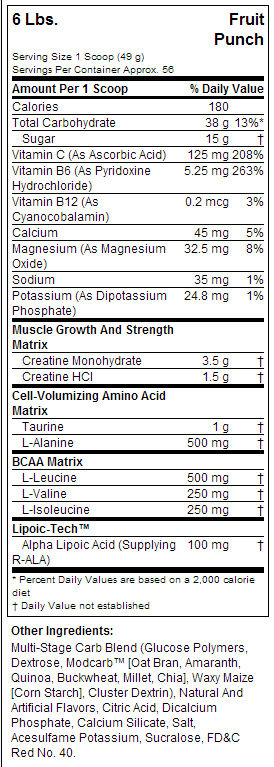 Cell Tech Performance - 2721 grame