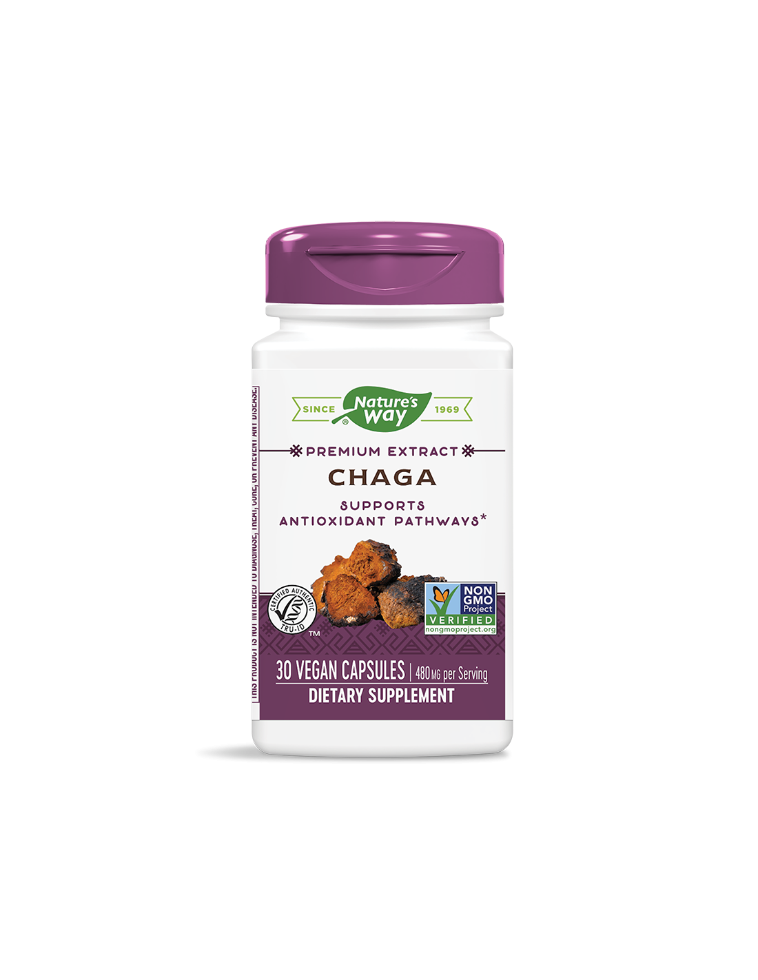 Chaga / Chaga 480 mg x 30 capsule Nature's Way
