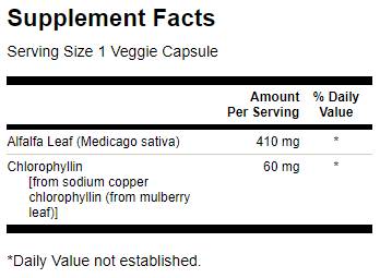 Clorofila 300 capsule