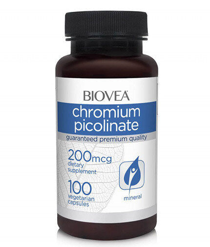 Picolinat de crom 200 mcg / 100 capsule