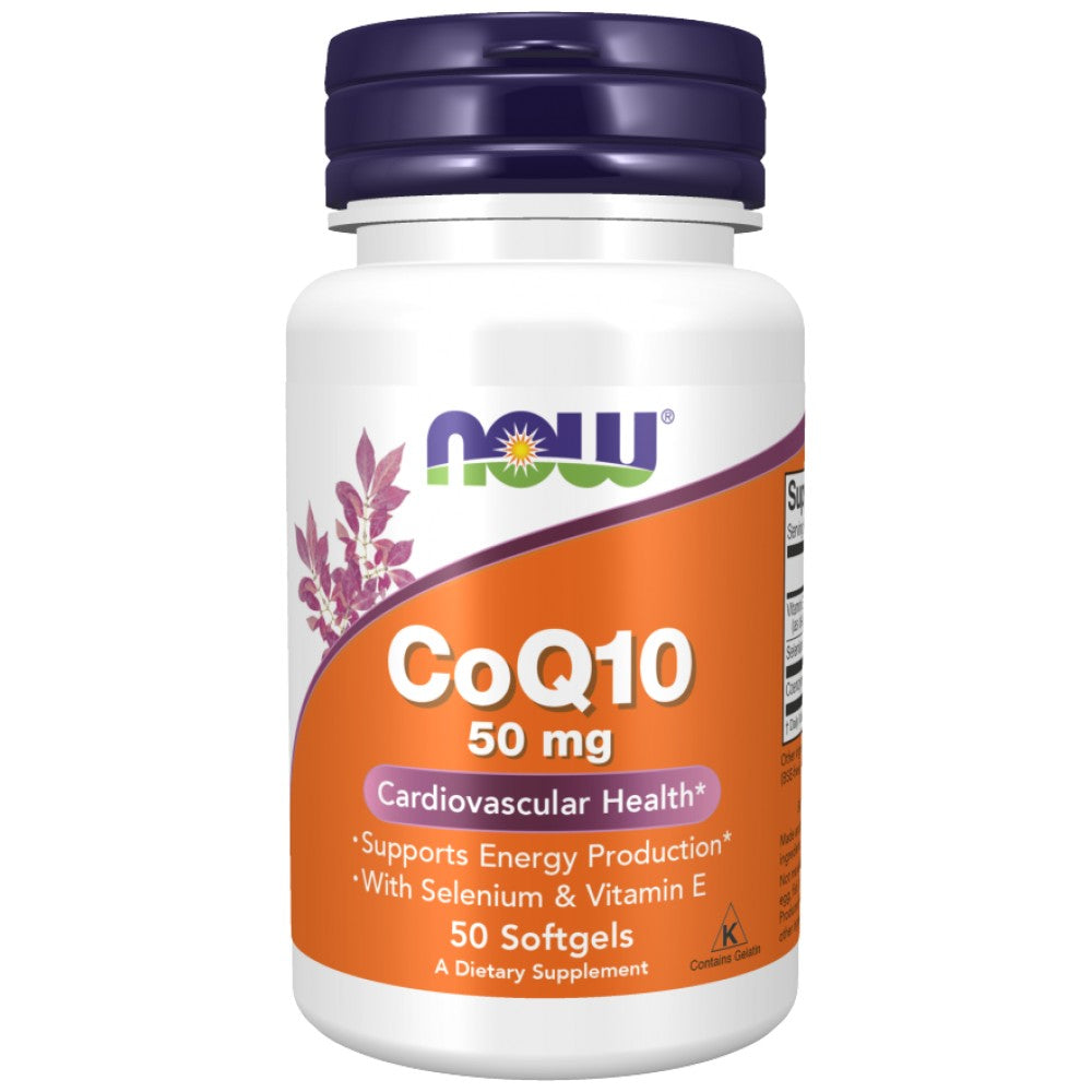 CoQ10 50 mg + Vitamina E - 50 capsule de gel