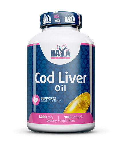 Ulei de ficat de cod 1000 mg. / 100 capsule moi
