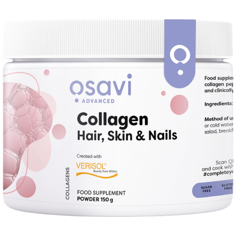 Peptide de colagen | Păr, piele și unghii cu VERISOL® - 150 de grame