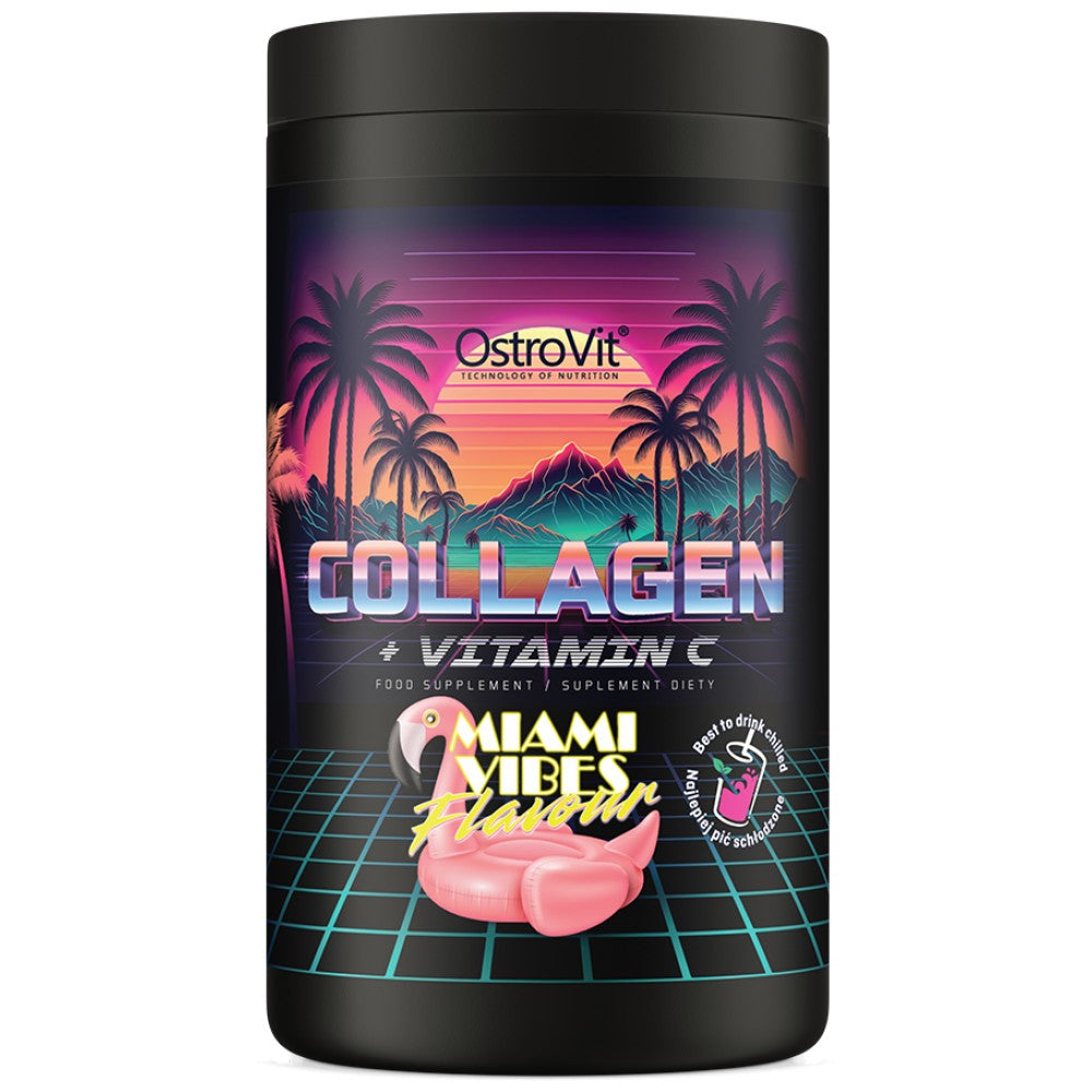 Colagen + Vitamina C Pulbere | Ediție limitată Miami Vibes 400 de grame