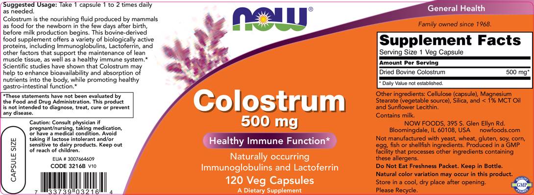 Colostru 500 mg - 120 capsule