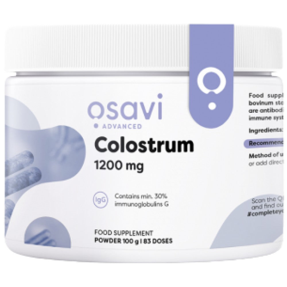 Pulbere de colostru 1200 mg - 100 grame