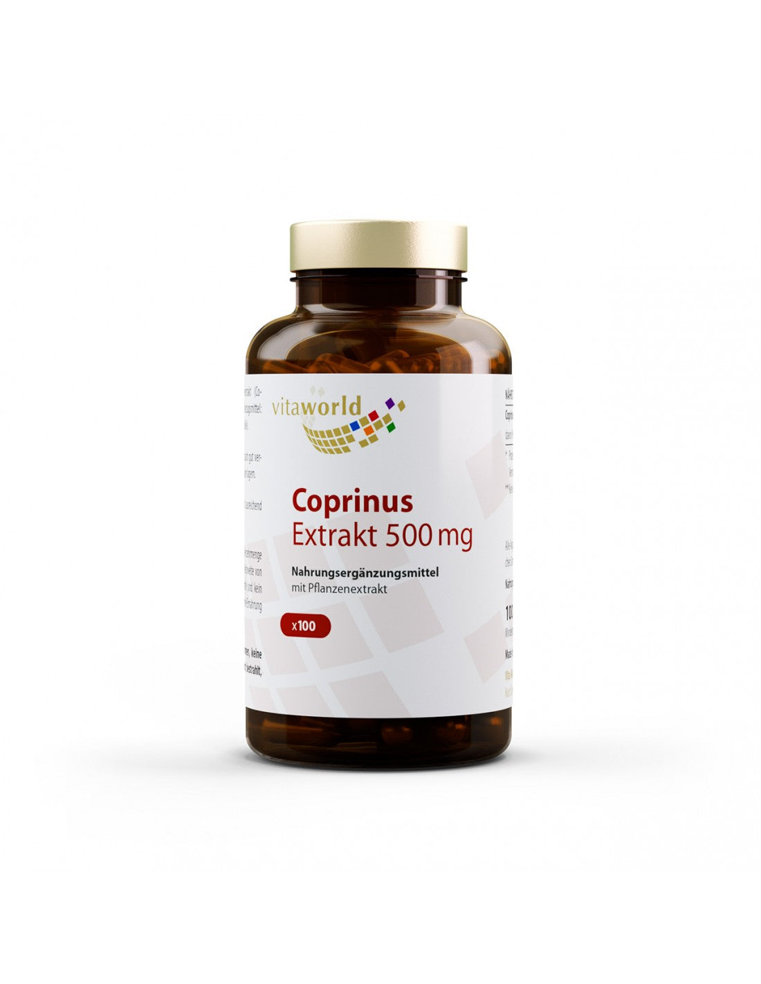 Coprinus extract / Coprinus 500 mg, 100 capsule
