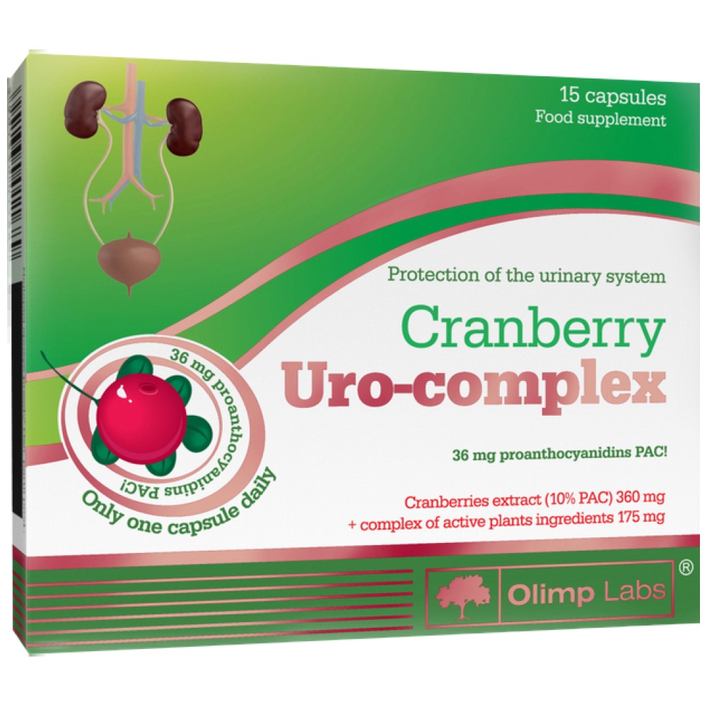 Cranberry Uro Complex - 15 capsule