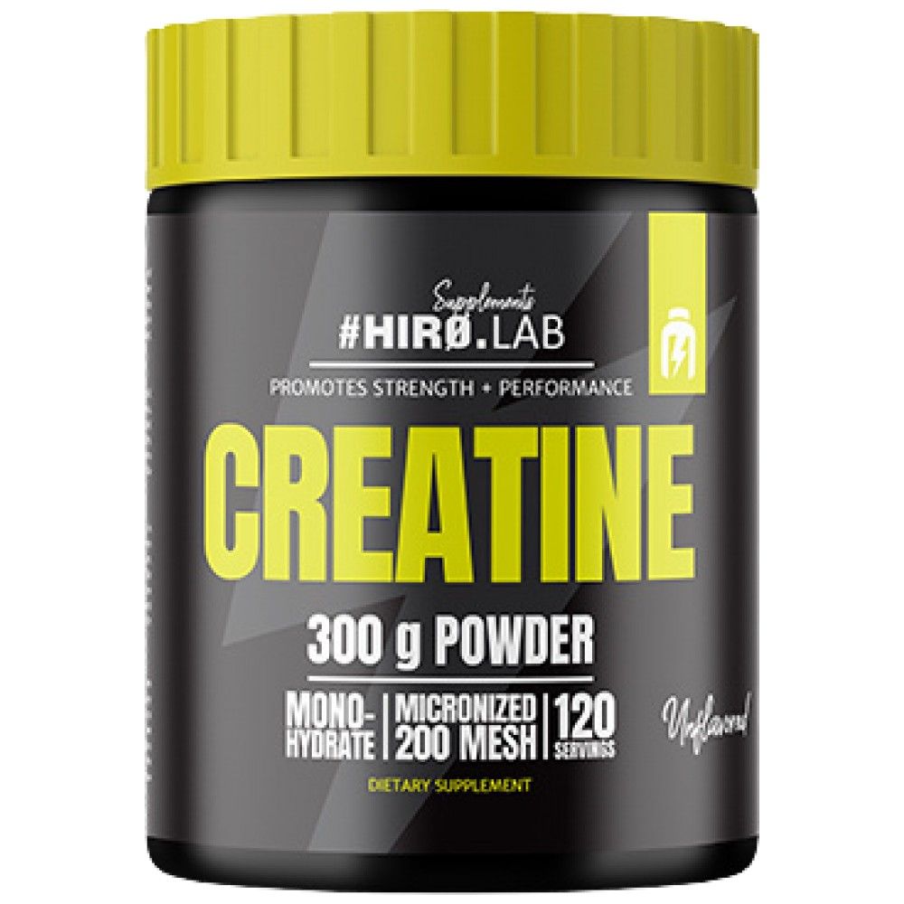 Pudră de creatină monohidrat - 300 de grame