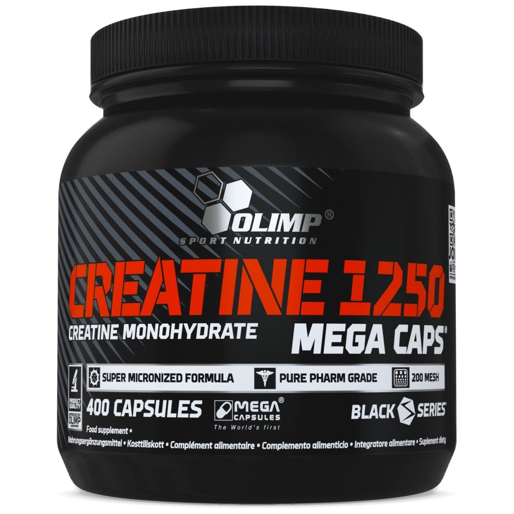 Creatine Mega Caps 1250 - 400 capsule