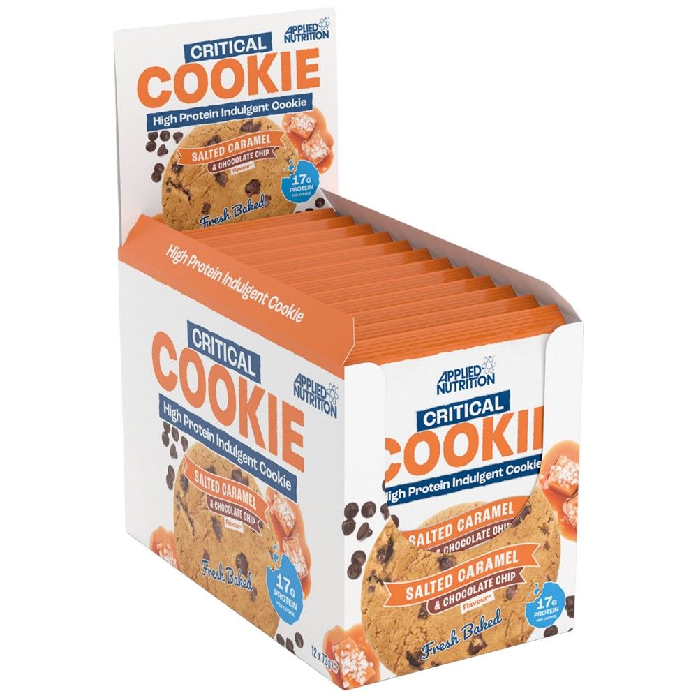 Cookie critic | Fursec indulgent bogat in proteine - 12 x 85 grame