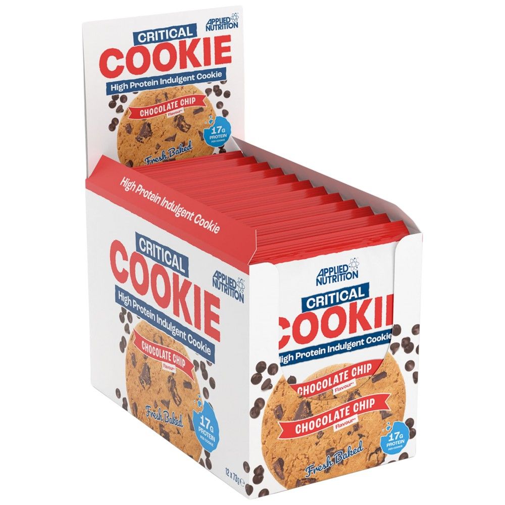 Cookie critic | Fursec indulgent bogat in proteine - 12 x 85 grame
