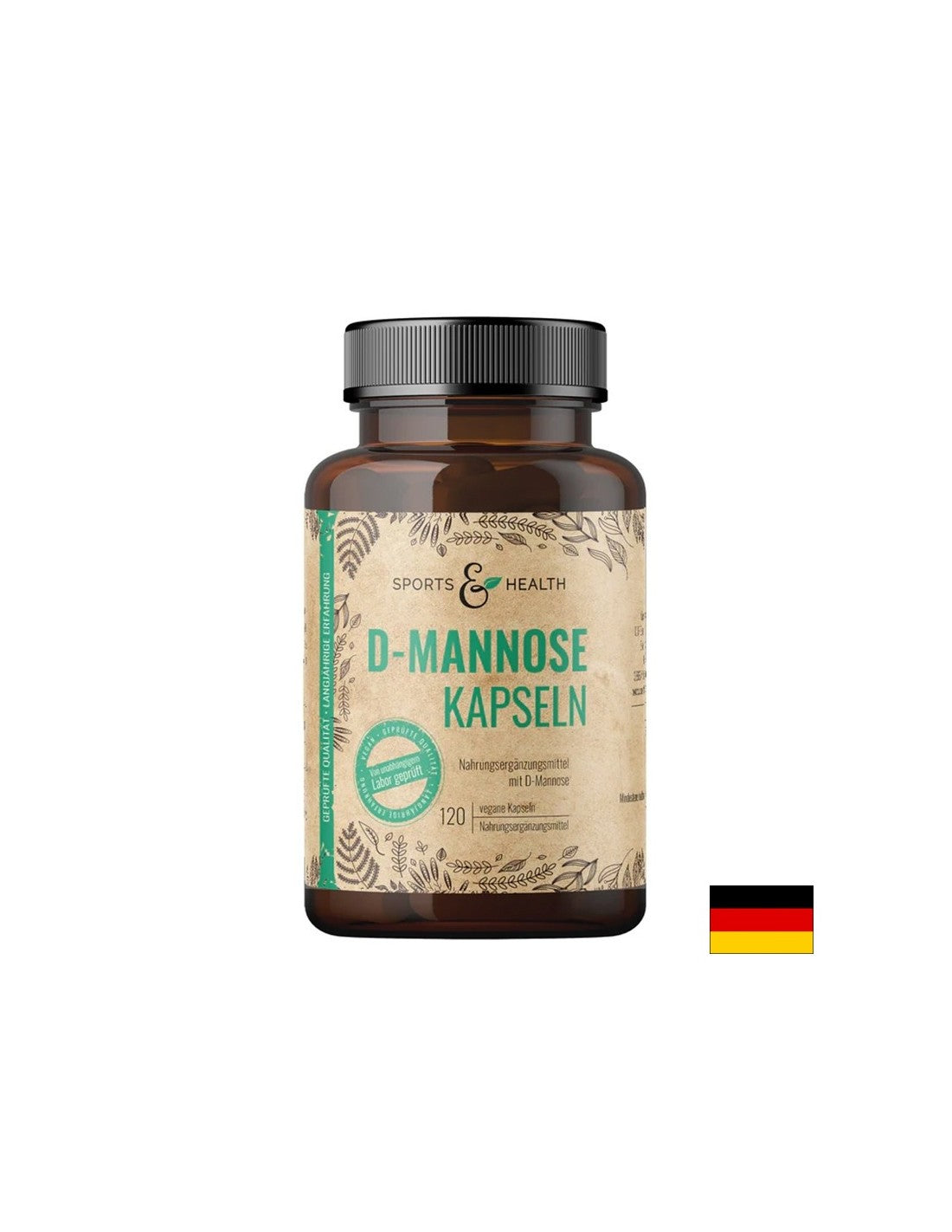 Sănătate urinară - D-Manoză, 750 mg x 120 capsule