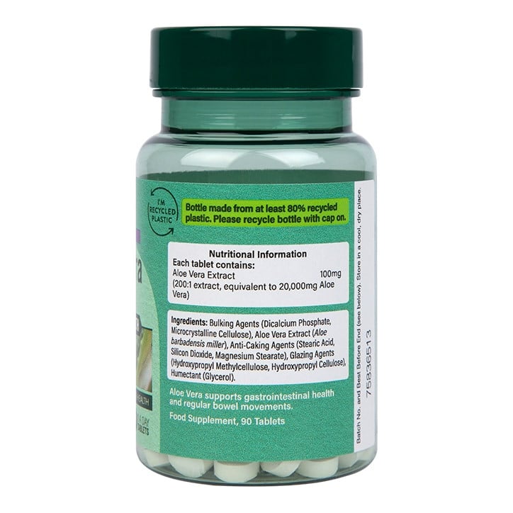 Gel de Aloe Vera 20000 mg 90 comprimate HOLLAND & BARRETT