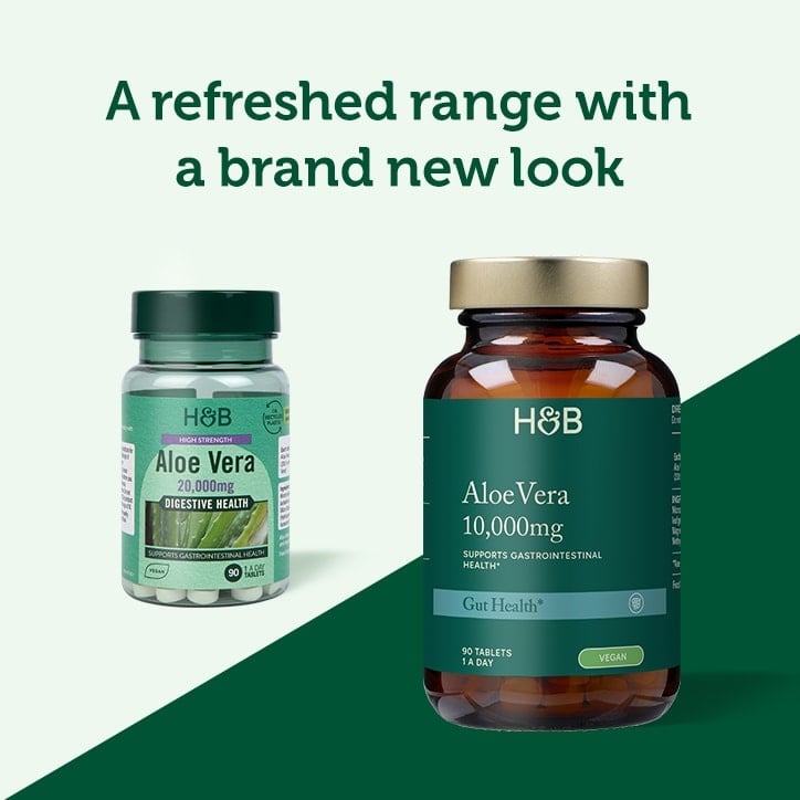 Gel de Aloe Vera 20000 mg 90 comprimate HOLLAND & BARRETT