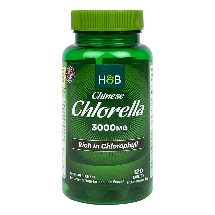 Chlorella 500 mg / chinezesc organic - 120 tablete