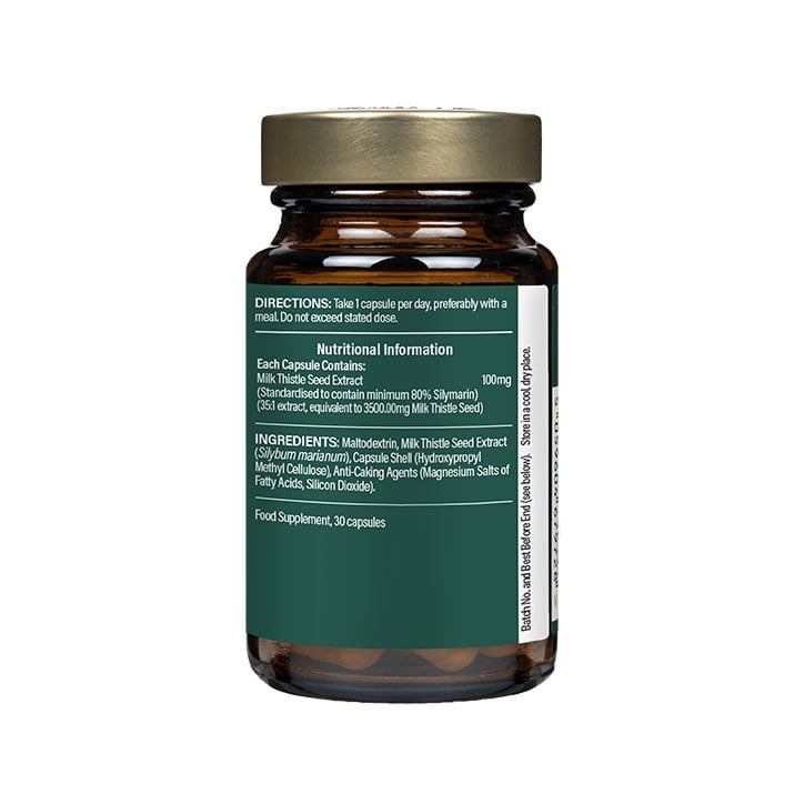 Extract de ciulin de lapte (Milk Thistle) 30 capsule HOLLAND & BARRETT