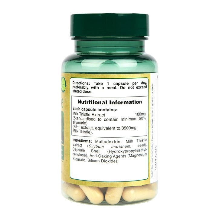 Extract de ciulin de lapte (Milk Thistle) 60 capsule HOLLAND & BARRETT