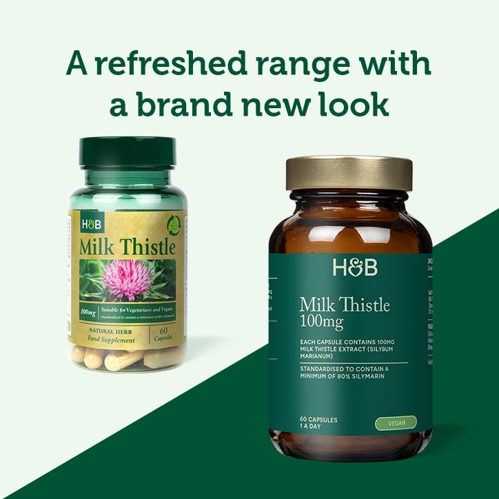 Extract de ciulin de lapte (Milk Thistle) 60 capsule HOLLAND & BARRETT