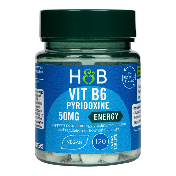 Vitamina B6 / Piridoxina 50 mg - 120 Tablete