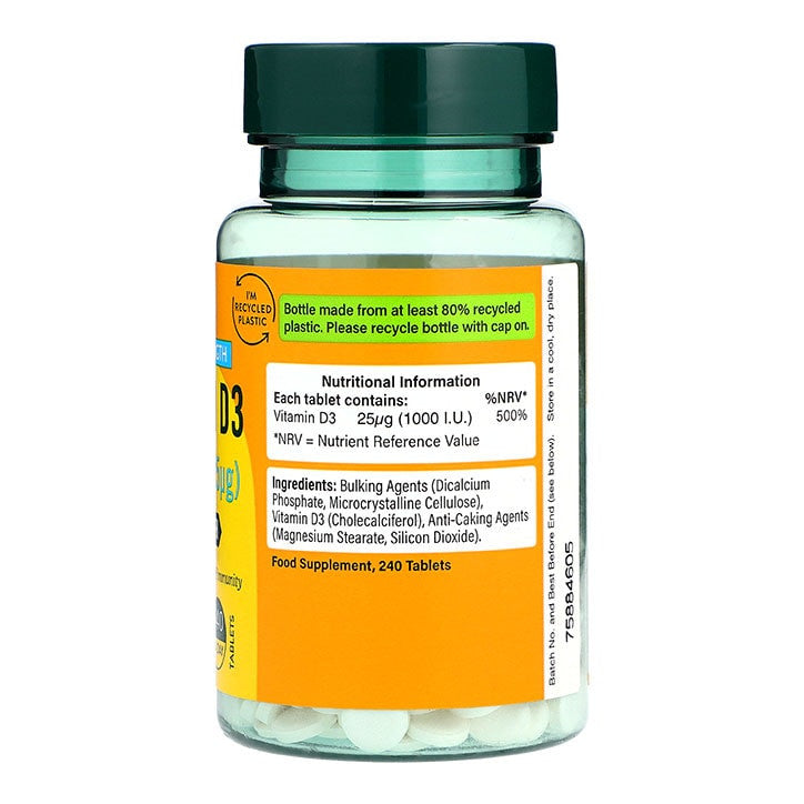 Vitamina D3 1000 UI - 240 tablete