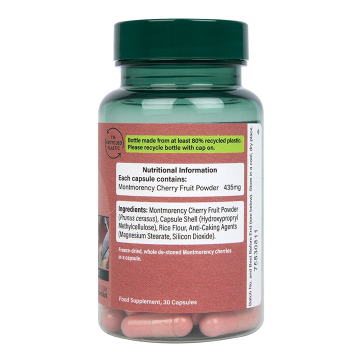 Varietate de cireșe Montmorency (Montmorency Cherry) 435 mg 30 capsule HOLLAND & BARRETT