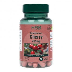 Varietate de cireșe Montmorency (Montmorency Cherry) 435 mg 30 capsule HOLLAND & BARRETT