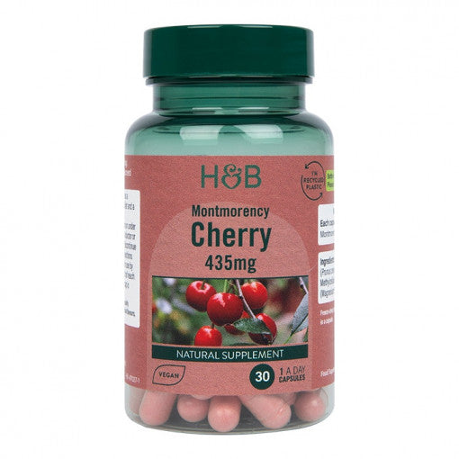 Varietate de cireșe Montmorency (Montmorency Cherry) 435 mg 30 capsule HOLLAND & BARRETT
