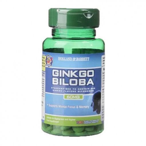 Ginkgo Biloba 60 mg - 120 tablete