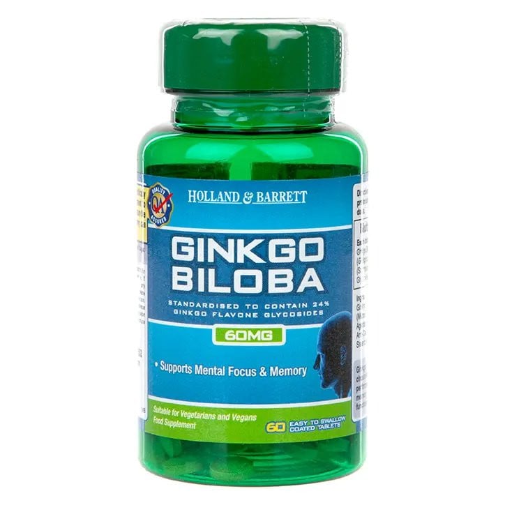 Ginkgo Biloba 60 mg - 60 tablete