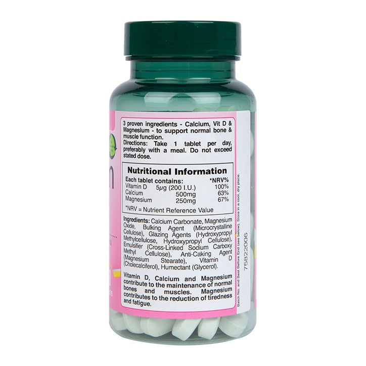 Calciu, magneziu și vitamina D (Calciu, Magneziu și Vitamina D) 60 comprimate HOLLAND & BARRETT