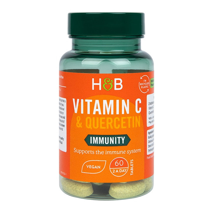 Quercetină + Vitamina C 60 comprimate HOLLAND & BARRETT