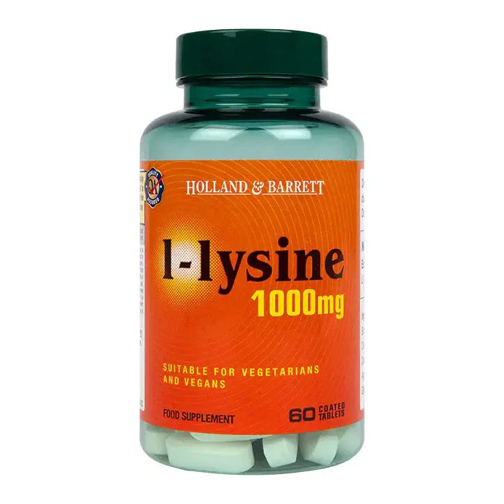L-Lizina 1000mg 60 comprimate HOLLAND & BARRETT