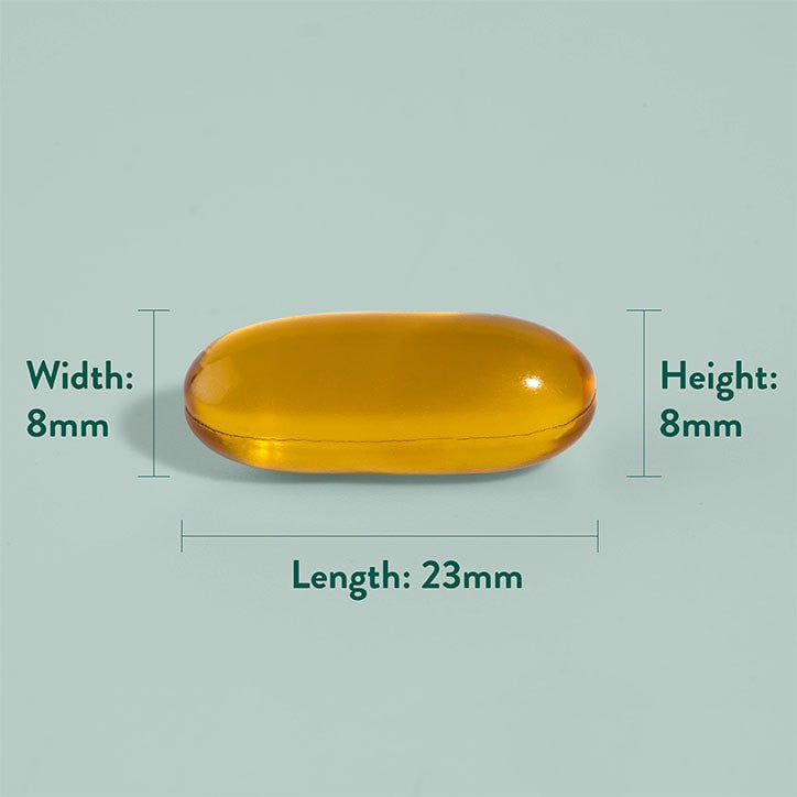 Presat la rece de înaltă rezistență | Ulei de in 2000 mg - 120 capsule