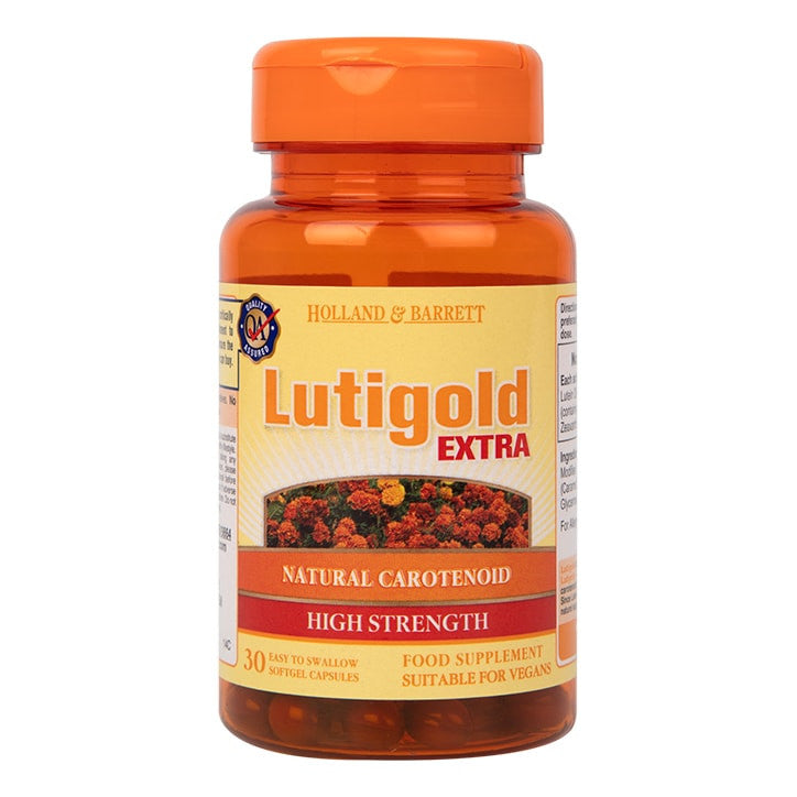 Lutein Extra (Lutigold) 20mg 30 capsule HOLLAND & BARRETT