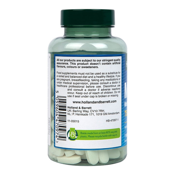 MSM / Metilsulfonilmetan 750 mg - 120 tablete
