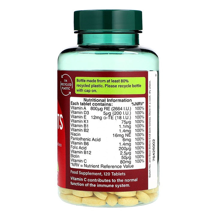 Multivitamine si minerale (Multivits) 120 tablete HOLLAND & BARRETT