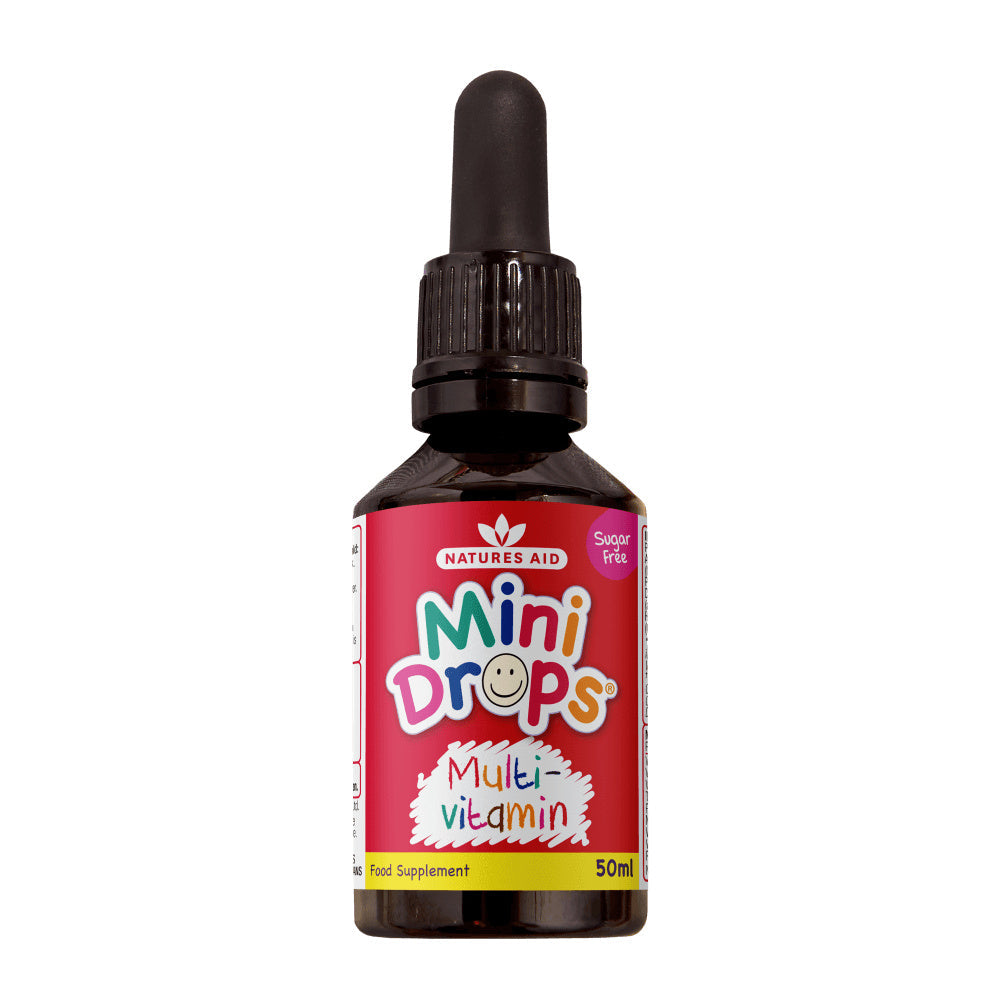 Picaturi multivitamine pentru copii (Mini Drops Multi-vitamin) 50ml NaturesAid
