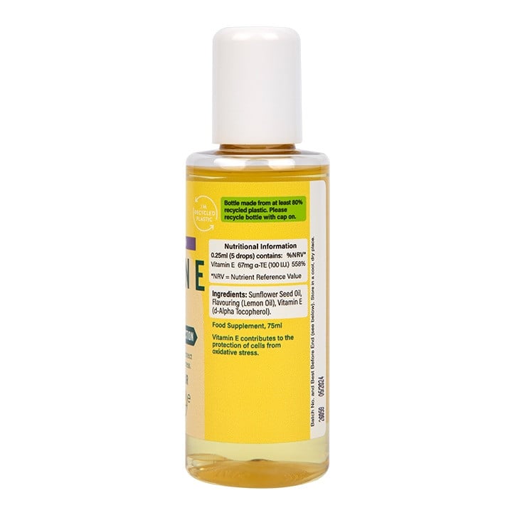 Lichid natural Vitamina E (Ulei natural de vitamina E) 30.000iu 75ml