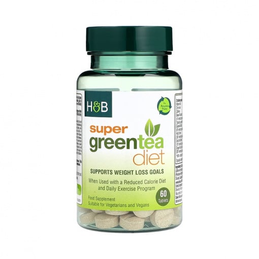 Super Green Tea Diet / Arzător Termogenic - 60 de capsule