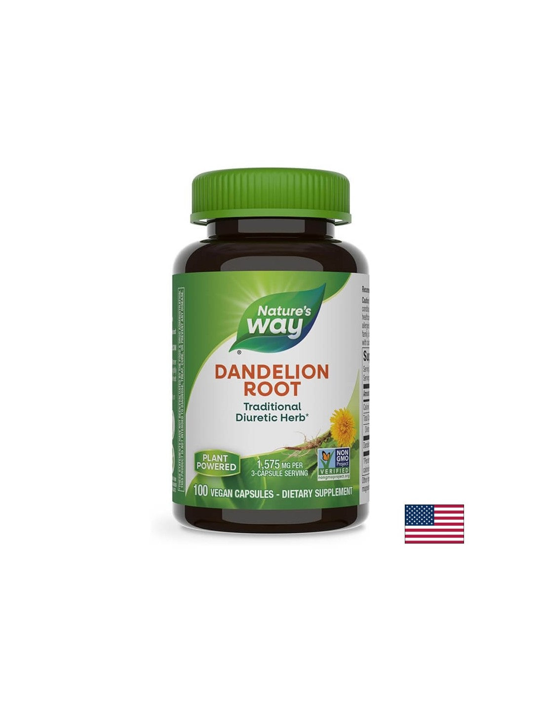 Rădăcină de păpădie 525 mg - 100 capsule