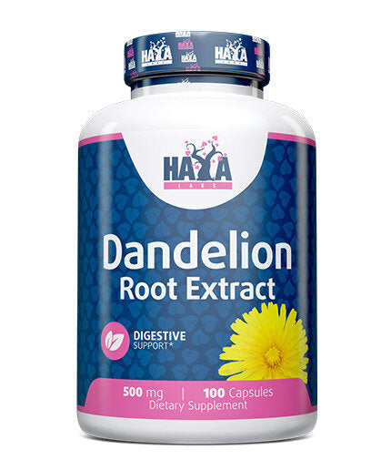 Extract de rădăcină de păpădie (2% flavonoide) 500 mg / 100 capsule.