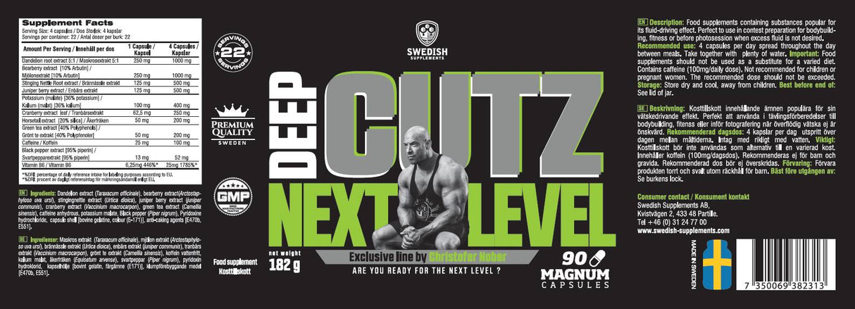 Deep Cutz / Next Level Diuretic 90 capsule