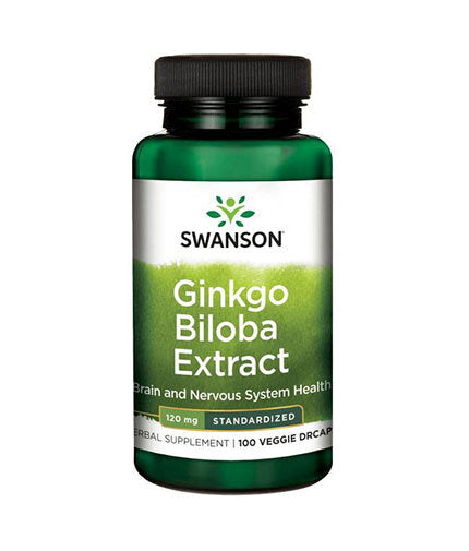 Ginkgo standardizat cu eliberare întârziată 120 mg - 100 capsule