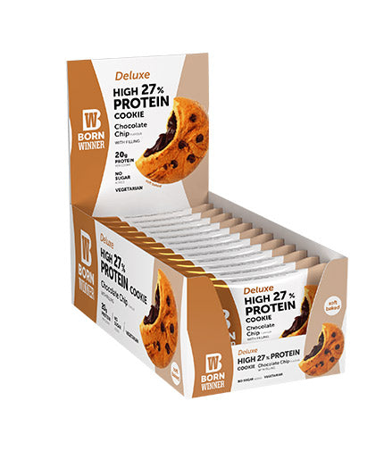 Biscuiți Deluxe 27% cu conținut ridicat de proteine - 12 x 75 grame