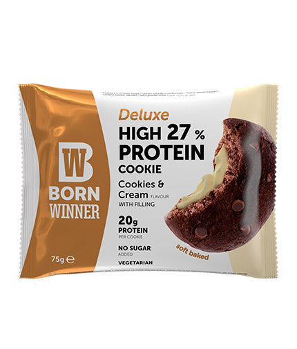 Biscuiți Deluxe 27% cu conținut ridicat de proteine - 75 de grame
