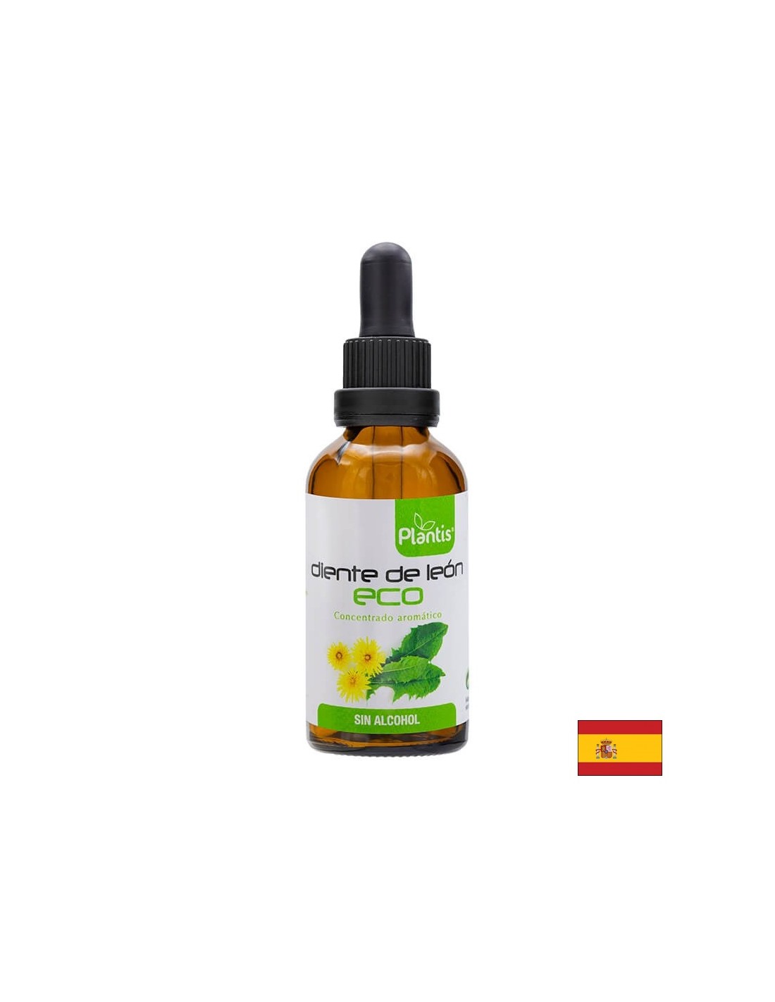 Papadie - diuretic si hepatoprotector - Diente de Leon Eco Plantis®, Tinctura fara alcool, 50 ml