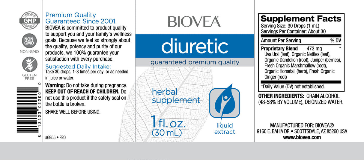 Picaturi lichide diuretice / 30 ml